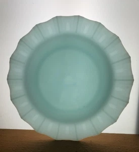 Plato de sopa/pasta vintage Pyrex Blue Delphite Kings Crown 9" pulgadas - Imagen 1 de 8