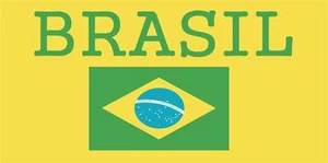BRASIL Bandera Brasil COPA MUNDIAL Fútbol 28"" x 58"" Unisex ALGODÓN TOALLA DE PLAYA Nueva - Imagen 1 de 1