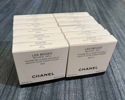 CHANEL Les Beiges Healthy Glow Sheer Powder REFILL ~ Pick A Color 12g / .42 Oz - Image 1 of 2