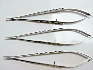 3 castroviejo needle holder 14.5cm surgical dental veterinary medical instrument - Picture 1 of 5