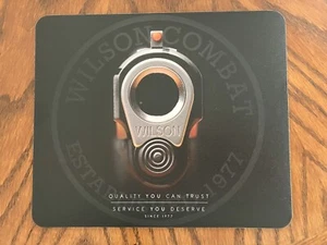 Wilson Combat mousepad. iconic muzzle of a .45 ACP 1911 handgun - Picture 1 of 2