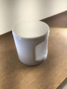 Retro Space Age 1 1/2" Round 1 1/2" Deep White Drawer Pull/Knob - Picture 1 of 5