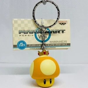 Banpresto 2009 Nintendo Mario Kart Wii Figura Llavero Seta Dorada - Imagen 1 de 8