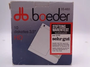 3,5" FLOPPY 2S/HD BOEDER (WEISS) -- 8 STÜCK - Bild 1 von 5