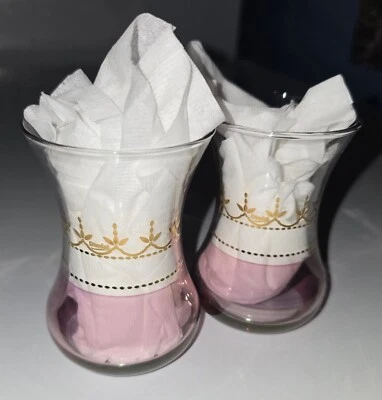 Vasos y platillos de té turcos Vikko, tazas de té turcas de 4 OZ Foto 1 de 4