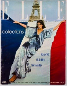 OLIVIERO TOSCANI Elle magazine FRANCE Sep 1975 Courreges DEPARDIEU Knapp PICASSO - Picture 1 of 21