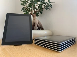 6x Apple iPad 2 - 16GB/64GB - A1395- BLACK - UNKNOWN FAULTS UNABLE TO TEST - Picture 1 of 6