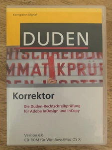Duden Korrektor Version 6 - für Indesign 4 / Mac und Windows - Bild 1 von 2