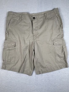 Lands End Herren Cargo Shorts Größe 38 Khaki Taschen - Bild 1 von 6