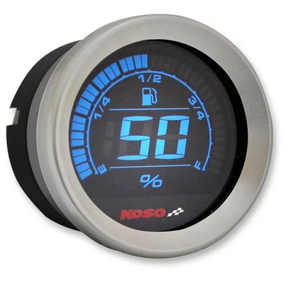 Koso North America Silver  2 in. Fuel Level Gauge - BA050200 — 第 1/4 张图片
