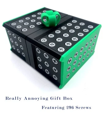 Really Annoying Gift Box that makes gift giving an adventure. - Image 1 of 4