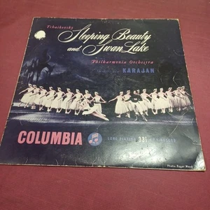 KARAJAN TCHAIKOVSKY Swan Lake / Sleeping Beauty COLUMBIA - Picture 1 of 4