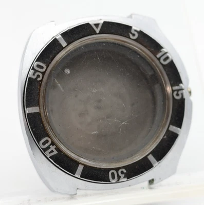 CAJA RELOJ PULSERA SICURA WIDELING SUIZO VINTAGE BUZOS IMPRESIÓN AUTOMÁTICA (BX) Foto 1 de 4