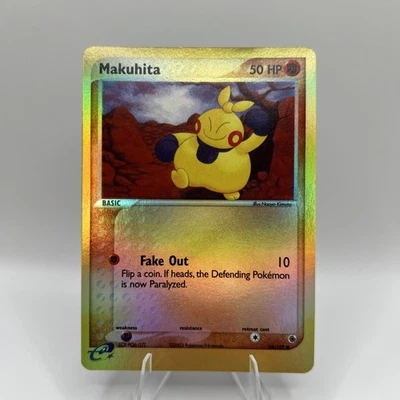 Makuhita 58/109 Reverse Holo Common Ruby & Sapphire Pokémon TCG - Image 1 of 4