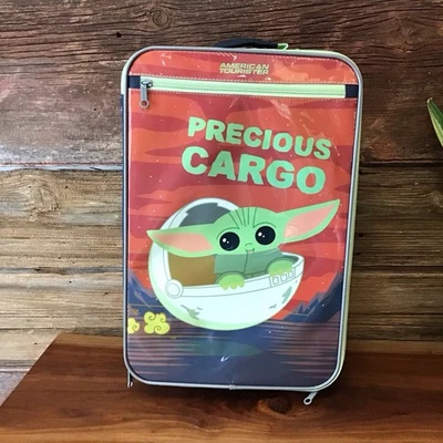 Maleta de mano American Tourister Disney Star Wars Baby Yoda Grogu para niños Foto 1 de 4
