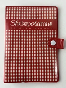 Vintage Stickopotamus Stickermappe inkl. einiger Stickerbögen LESEN - Bild 1 von 18