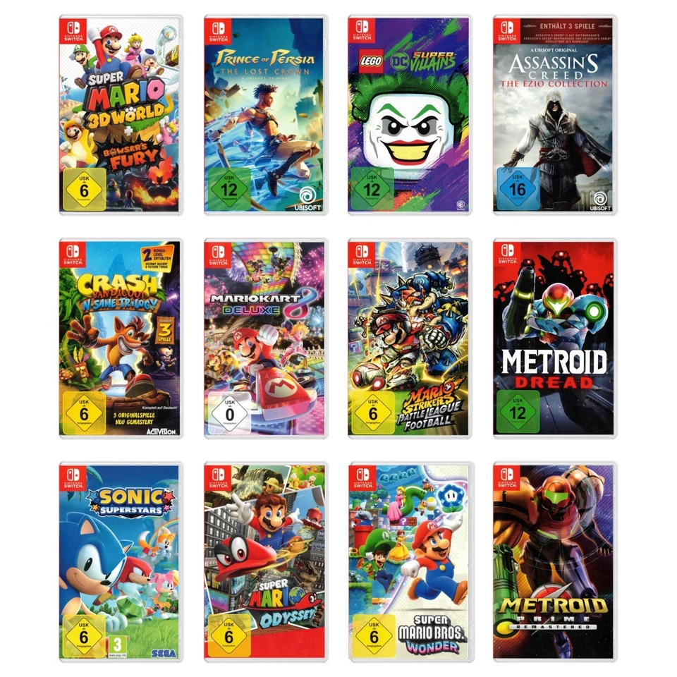 Nintendo Switch Top Games Game Selection Boxed - Image 1 of 1