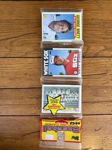 1986 Topps Baseball Rack Pack George Brett All Star On Top - Picture 1 of 1