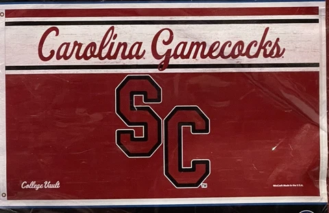 South Carolina Gamecocks Football Flag 3x5 Man Cave Flag New USA 3 x 5 Banner Cover