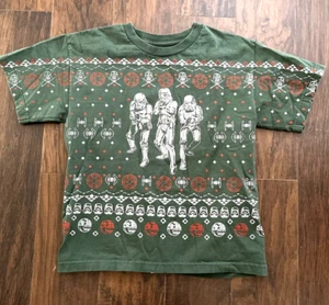 Disney World Parks Star Wars Jedi Storm Trooper T-Shirt Kid's Unisex XL Green - Picture 1 of 6