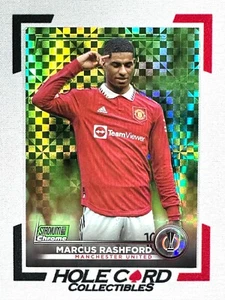 MARCUS RASHFORD 2022-23 Topps Stadium Club Chrome #96 Green X-Fractor /175 一 - Picture 1 of 3