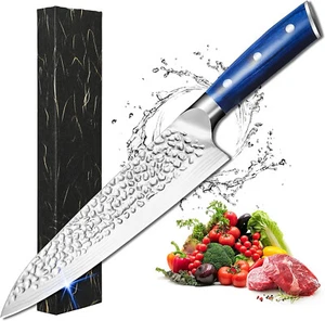 Vermonga 8" Super Sharp Professional Chef's Knife Gift Box, Stainless Steel NIB - Picture 1 of 12