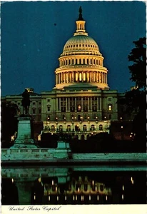 Vintage Postkarte Continental Juli 1983 UNITED STATES CAPITOL - Bild 1 von 2