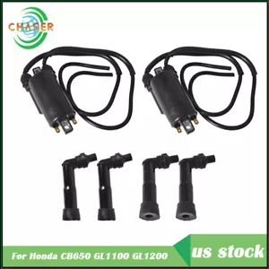 Para Honda CB650 CB650C CB650SC GL1100 GL1200 NUEVO Bobinas de encendido Tapas y cables - Imagen 1 de 8