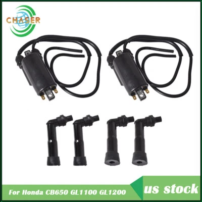 Para Honda CB650 CB650C CB650SC GL1100 GL1200 NUEVO Bobinas de encendido Tapas y cables Foto 1 de 4