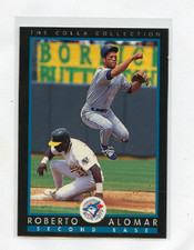 1993 THE COLLA COLLECTION # 1 ROBERTO ALOMAR , TORANTO BLUE JAYS