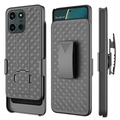 For Motorola Moto G 5G/G Power/G Stylus 2025 Case Belt Clip Holster Phone Cover - Image 1 of 4