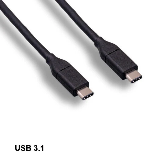 [10X] 3' USB 3.1 Type C Male to Male Cable 10Gbps 3A Data Charge for PC Tablet - Image 1 of 1