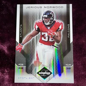Jerious Norwood Leaf Limited Rookie Gold RC /20 MINT Falcons Jersey Refractor SP - Picture 1 of 4