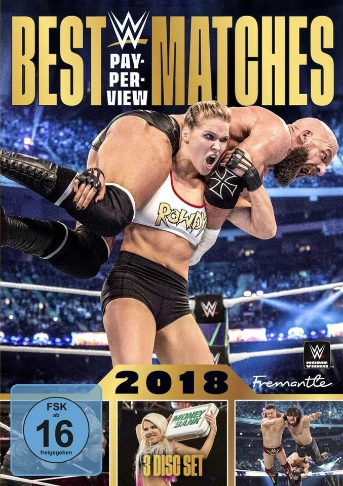 WWE Best PPV Matches 2018 3x DVD
