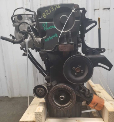 2003 Hyundai Elantra 2.0L Engine Assembly 104K Miles VIN D 8th w/o CVVT 04-06 Foto 1 de 4