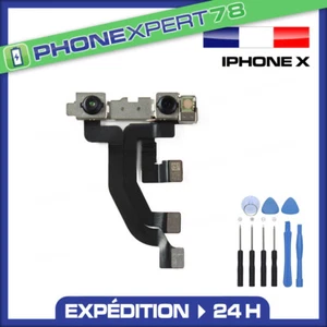 NAPPE CAMERA AVANT FACETIME + CAPTEUR PROXIMITÉ + MICRO D'AMBIANCE IPHONE X - Imagen 1 de 1