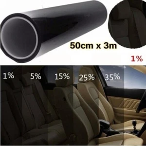 High quality Tint Film Roll Perfect Fit for Cars and Homes 300CMx50CM 1 VLT - Picture 1 of 13