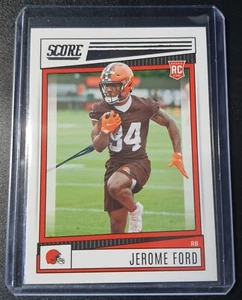 Jerome Ford - Score Football 2022 - Cleveland Browns - RC - Picture 1 of 2