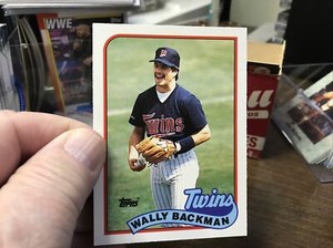 1989 Topps Traded Wally Backman Minnesota Twins #5T