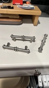 Stainless steel cabinet hardware handles in excellent condition (11) - Picture 1 of 3