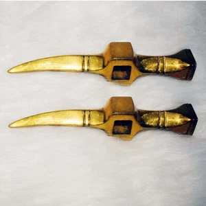 Sammlerstück Skythen Streitaxt Hammer in Messing und Aluminium Kriegshammer - Bild 1 von 12