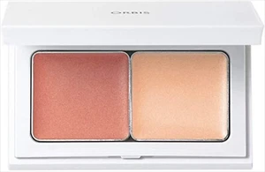 ORBIS glow skin compact 34g cheek base & highlight  - Picture 1 of 6