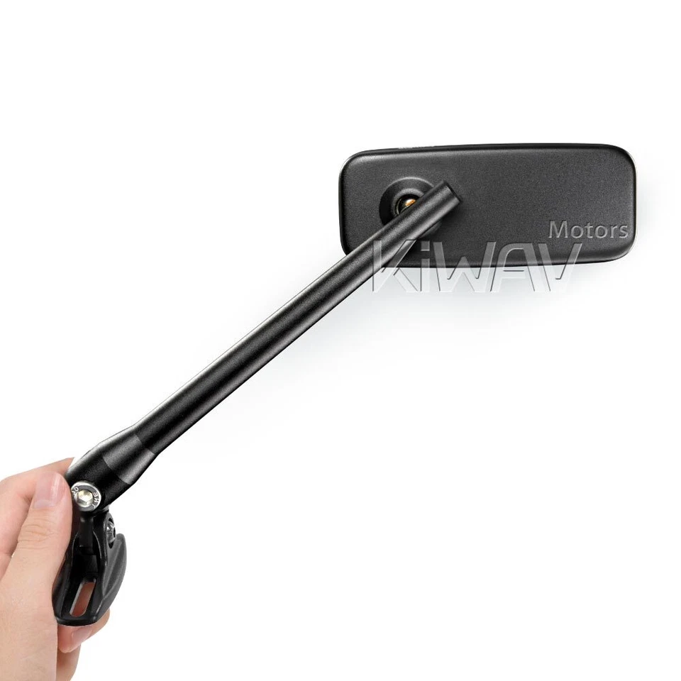 Black ClassicPlus fairing mirror black base adjustable for Kawasaki Ninja ZX ZZR - Image 1 of 4