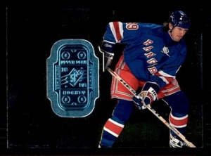 1998-99 SPx Finite Hockey #SPx99 Wayne Gretzky SAMPLE New York Rangers - Picture 1 of 2
