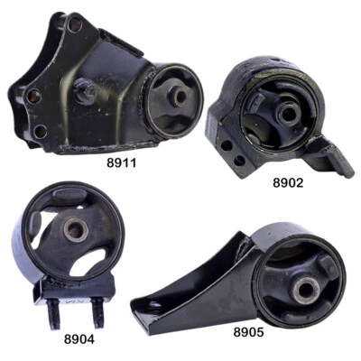 Juego de 4 soportes de motor y transmisión manual para Kia Sephia 1998-2000 1,8 L Foto 1 de 4