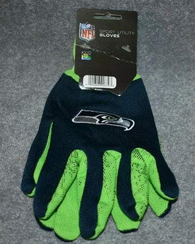 ADULTS SEATTLE SEAHAWKS NFL ALL PURPOSE/UTILITY WORK GLOVES Cover