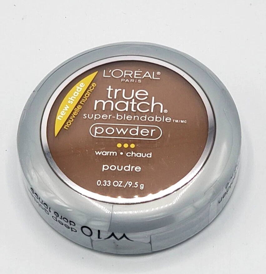 NEW L'OREAL True Match Super Blendable Powder Neutral - W10 DEEP GOLDEN, WARM - Image 1 of 1