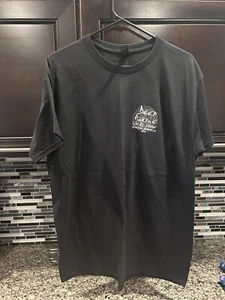 DEEP PURPLE 2024 NORTH AMERICA CREW TOUR T-SHIRT - Sz LARGE Black - Picture 1 of 4