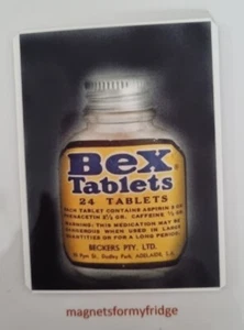 VINTAGE BEX TABLETS FRIDGE MAGNET - M356 - Picture 1 of 1