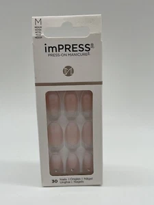 KISS imPRESS PRESS-ON MANICURE 30 Nails selbstklebend Fingernägel Awestruck M - Bild 1 von 4